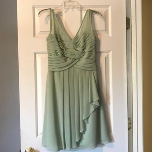 Green Bridesmaid Dress